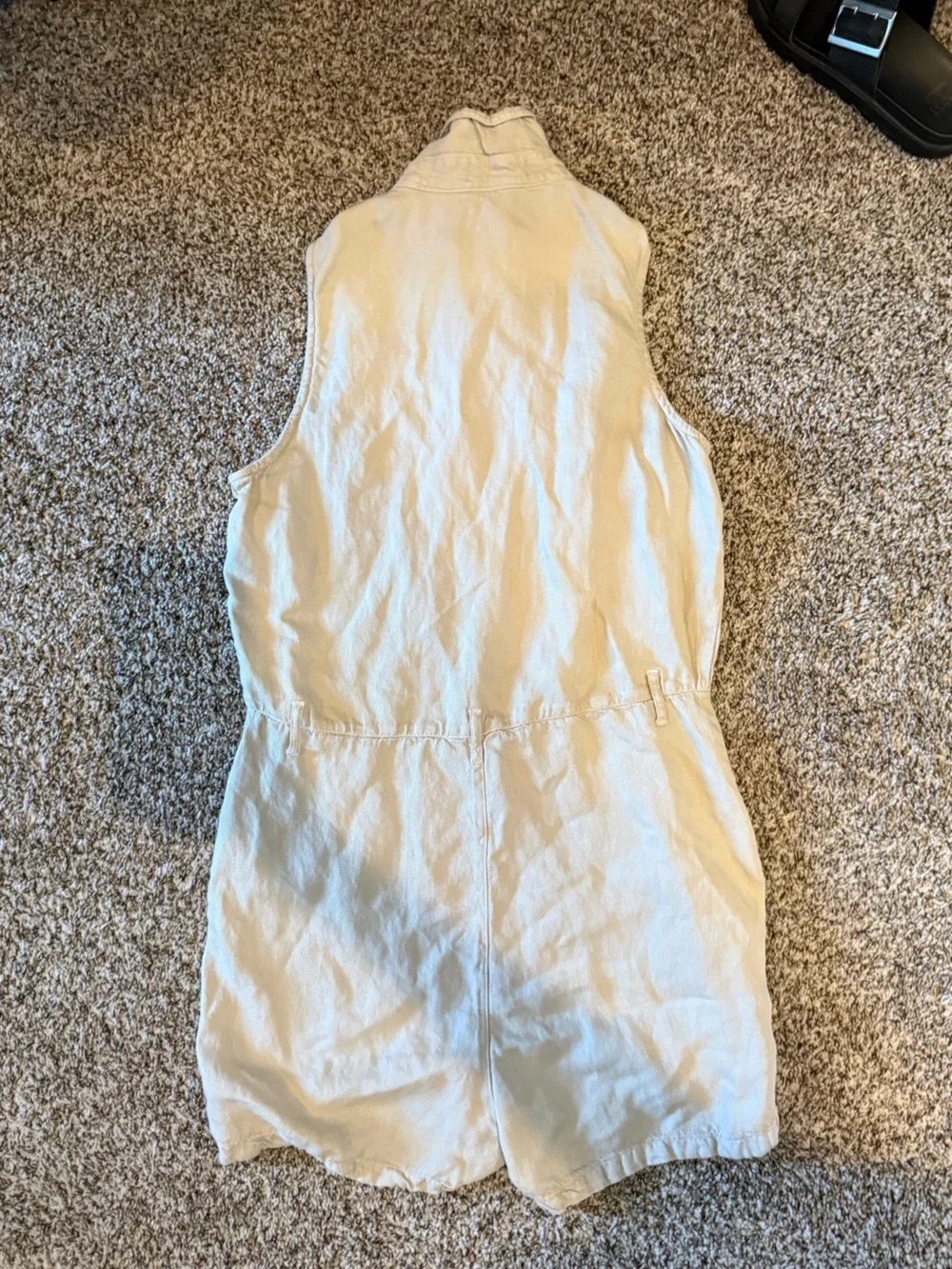 Light Beige Zip-Front Jacket - Picture 7 of 7